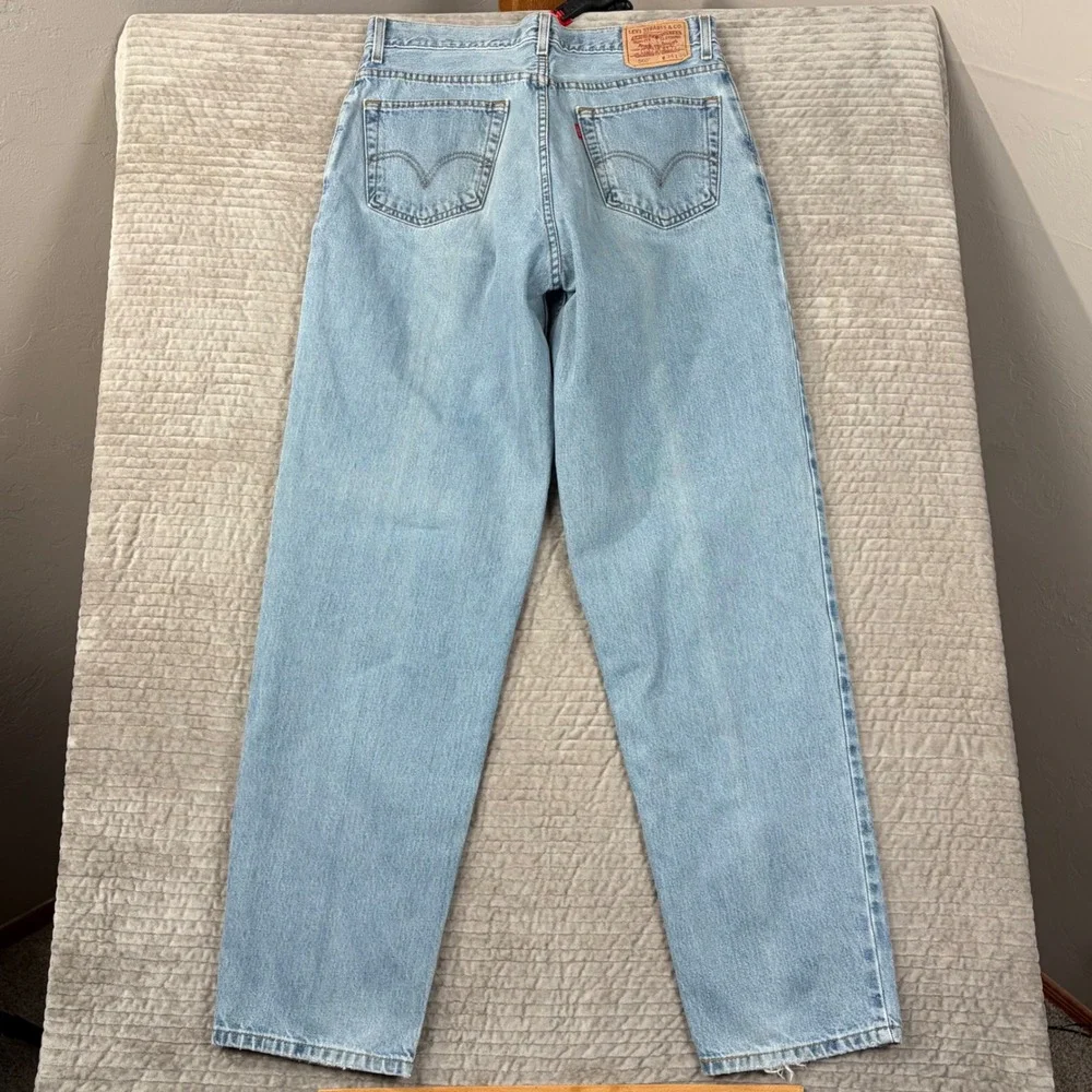 Levis 560 Comfort Fit Jeans 34x34 Light Wash‎ Blue Denim Tapered Leg 005604891
